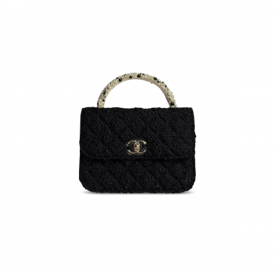 CHANEL CLUTCH WITH CHAIN TWEED (17.5*14*5.5cm) CHANEL CLUTCH WITH CHAIN TWEED (17.5*14*5.5cm)